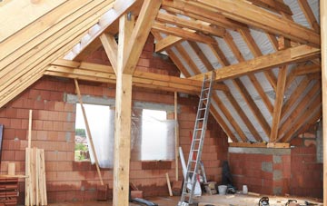 Rake Common attic trusses